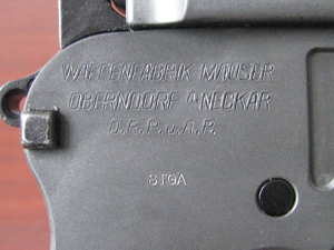 Mauser M712 С96 dummy HW Marushin